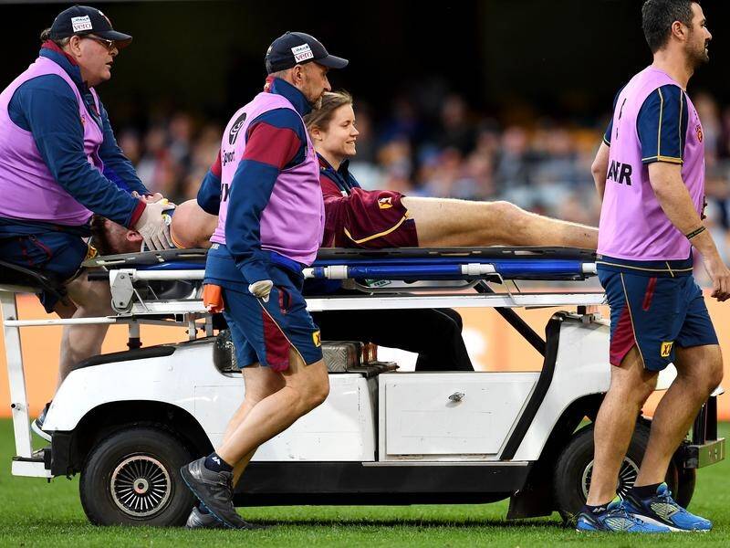 Brisbane's Harris Andrews will remain under close observation following a heavy AFL clash.