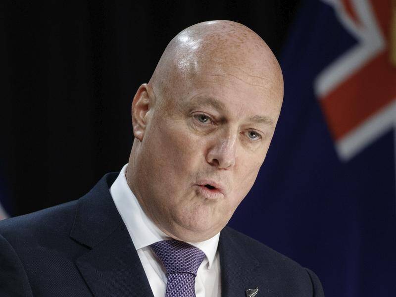 Prime Minister Chris Luxon said New Zealand "does not support's Israel's operations in Rafah". (AP PHOTO)