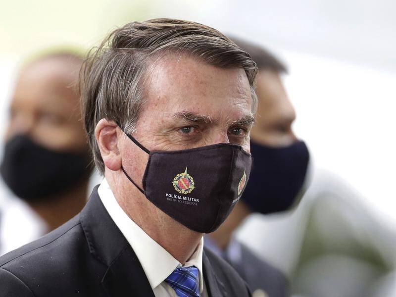 Coronavirus sceptic Brazilian President Jair Bolsonaro has tested positive to the illness again.