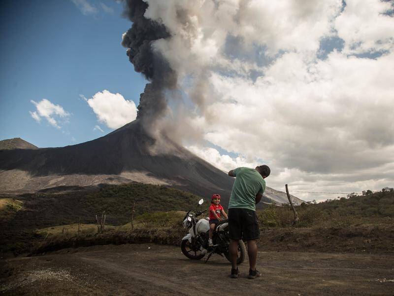 Guatemala's Pacaya volcano has undergone a so-called strombolian eruption.