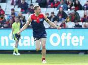 An ankle injury has ruled Tom McDonald out of the Demons' clash with the Dockers.