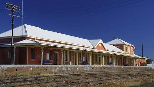 File image of Harden Railway Station. 