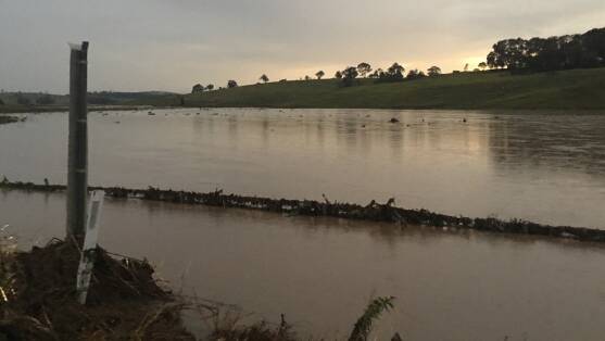 Flooding at Nanima. Photo: Sutton SES Unit